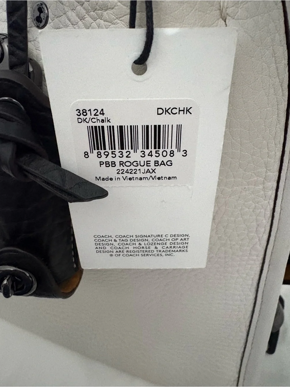 COACH 1941 1st Gen Rogue 31 Chalk